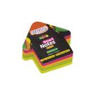 Bloco Adesivo BRW Smart Notes Seta Colorido Neon 70x70m 200 Folhas