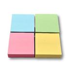 Bloco Adesivo Colorido 4 Cores Tons Pastéis 38x38mm - Moure Jar