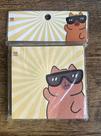 Bloco adesivo de capivara - 65 folhas