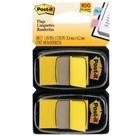 Bloco adesivo flags 25,4x43,2 100fls amarelo - hb004193502 - 3M