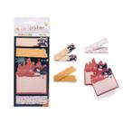 Bloco Adesivo Harry Potter - Cartela C/ 4 Blocos LeoArte