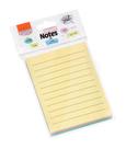 Bloco Adesivo Line 76x102mm Pautado Pastel Colorido 100fls - Linha Soul - BRW