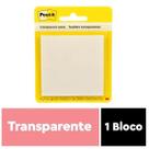 Bloco Adesivo Post-It 73x73mm 36 Folhas TRANSPARENTE