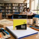 Bloco Adesivo Post-it 76mmx102mm Neon com 100 Folhas Jocar Office Bloco Adesivo Post-it 76mmx102mm Neon com 100 Folhas Jocar Office