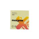 Bloco Adesivo Post-it Amarelo Maxprint
