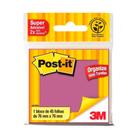 Bloco Adesivo Post-It com 45 Fls 76x76 Roxo - 3M