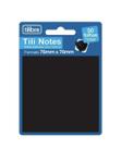 Bloco Adesivo Preto Tili Notes 76x76mm 50 folhas