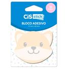 Bloco Adesivo Recado 75x60 Animais Fun Raposa 20 Folhas - CiS
