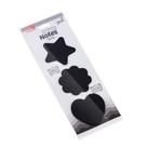 Bloco Adesivo Smart Notes Tokens 70x70mm 75fl Preto 3 Blocos - BRW