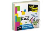 Bloco Adesivo Stick Magic De 100 Folhas 76x76mm
