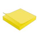 Bloco Adesivo Tili Notes 76x76mm 100 folhas Amarelo Neon