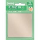 Bloco Adesivo TILI NOTES ECO KRAFT 76x76mm - 80 Folhas
