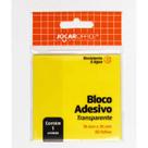 Bloco Adesivo Transparente Amarelo 76MM X 76MM 50F Jocar Office