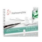 Bloco Aquarela Hahnemühle Harmony 300gr A4 Textura Satinada com Espiral 12 Folhas