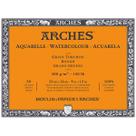 Bloco Arches Aquarelle 300 G/m² Grão Rugoso 23x31cm Branco 20 Folhas