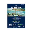 Bloco Artístico A3 Filiperson Renaud 240g 20 Folhas Branco Bloco Artístico A3 Filiperson Renaud 240g 20 Folhas Branco