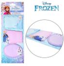 Bloco autoadesivo / sticker para recado sortidos com 60 folhas frozen