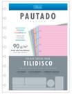 Bloco Caderno Inteligente Colegial Folhas Coloridas 90Gr 50