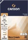Bloco Canson A2 Manteiga 50 Folhas Croquis Bloco Canson A2 Manteiga 50 Folhas Croquis