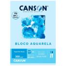 Bloco Canson Aquarela Mix Media Linha Universitária 300g/m² A3 com 12 Folhas 66667181