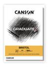 Bloco Canson Graduate Bristol 180g A5 20f Canson