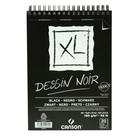Bloco Canson Xl Dessin Noir 150g A5 14,8x21,0cm C/ 20 Folhas