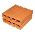 Bloco Cerâmico Baianinho 8 Furos 9x19x19cm - SAFIRA