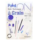 Bloco Clairefontaine Paint'On à Grain 250g A4 20 Fls