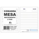 Bloco Comanda de Mesa 75x105 2 Vias 50x2f Com 5 9020 - Fd Grafica