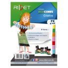 Bloco Criativo A4 75 Gramas c/ 32 Folhas - Eco Cores - Ridet