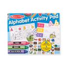 Bloco de adesivos Melissa & Doug Alphabet Activity Letters 250+