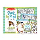 Bloco de Adesivos Melissa & Doug - Procura e Encontra Animais (+4 anos)