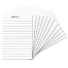 Bloco de anotações Amazon Basics, estreito, 5x8", 72 folhas Bloco de anotações Amazon Basics, estreito, 5x8", 72 folhas