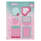 Bloco de Anotações Caderno Smart Universitario Hello DAC Post It Papel Adesivo Feminino Colorido