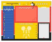Bloco de Anotações Mickey - Kit com 5 Modelos Dac - 4638 Bloco de Anotações Mickey - Kit com 5 Modelos Dac - 4638