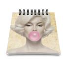 Bloco de Anotações Retrô Marilyn Monroe