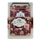 Bloco de Anotações Vinho com Prancheta - Mãe Como é Grande o Meu Amor Por Você - 9,5x13,5cm - 1 unidade - Rizzo Bloco de Anotações Vinho com Prancheta - Mãe Como é Grande o Meu Amor Por Você - 9,5x13,5cm - 1 unidade - Rizzo