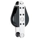 Bloco de bala grande único Harken de 38 mm com becket