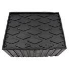 Bloco de borracha moldada Lift Pad Shark 51671, 6 x 4,75 x 6 polegadas, pacote com 4 Bloco de borracha moldada Lift Pad Shark 51671, 6 x 4,75 x 6 polegadas, pacote com 4