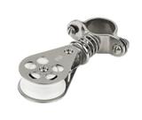 Bloco de chumbo Stanchion Furling Schaefer Série 3 em aço inoxidável