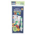 Bloco de Colorir com Aquarela + Pincel Dino Leo&Leo Leonora - 91824