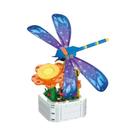 Bloco de Construção 3D de Tulipa - Buquê Perpétuo para Decoração de Casa Bloco de Construção 3D de Tulipa - Buquê Perpétuo para Decoração de Casa