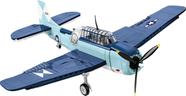 Bloco de construção da coleção histórica COBI da Segunda Guerra Mundial Grumman TBF Avenger Aircraft 392 peças em escala 1:48