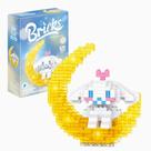 Bloco de construção ENHANA Cinnamoroll Dog com iluminação LED 356 unidades Bloco de construção ENHANA Cinnamoroll Dog com iluminação LED 356 unidades