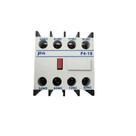 Bloco de contato auxiliar - f4-13 - (1na+3nf) - (cjx2/jx2) - frontal Bloco de contato auxiliar - f4-13 - (1na+3nf) - (cjx2/jx2) - frontal
