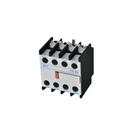 Bloco de contato auxiliar - f4-22 - (2na+2nf) - (cjx2/jx2) - frontal Bloco de contato auxiliar - f4-22 - (2na+2nf) - (cjx2/jx2) - frontal