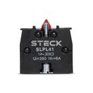 Bloco de Contato Auxiliar Steck SLPL41 660V 1NF Frontal