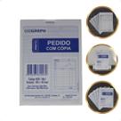 Bloco de Controle de Pedidos Pequeno 40x2 Fls 104x144 Para Bares e Restaurante