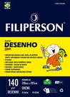 Bloco de Desenho Filiperson A4 140gr 20fl