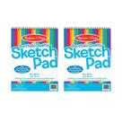 Bloco de desenho Melissa & Doug, 9 x 12 polegadas, 50 folhas, pacote com 2 Bloco de desenho Melissa & Doug, 9 x 12 polegadas, 50 folhas, pacote com 2